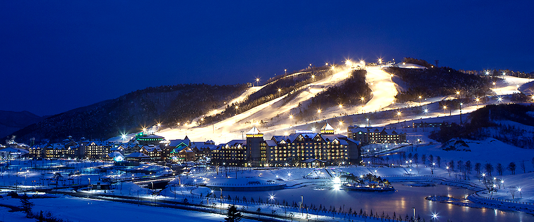 Alpensia Resort là nơi tổ chức Thế vận hội Olympic mùa đông 2018