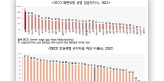 Cách biệt mức lương giữa nam và nữ của Hàn Quốc cao nhất OECD